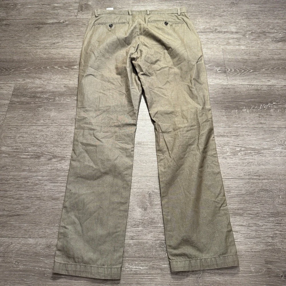 Banana Republic Pants Mens 32 Khaki Aiden‎ Chino Slim Straight Flat Front 32x31